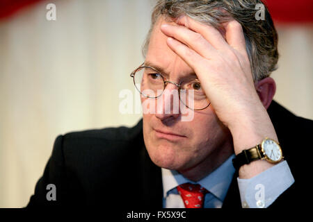 Hilary Benn, Briten ArbeitsPartei Politiker, anlässlich der Konferenz der Labour Party im Jahr 2010 Stockfoto