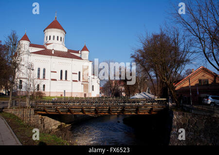 Orthodoxe Kathedrale von Theotokos, in Vilnius Stockfoto