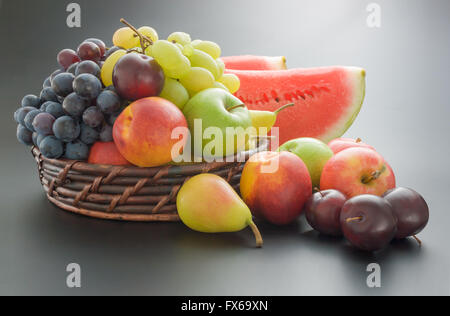 Früchte-Anordnung Stockfoto