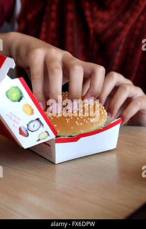 McDonald's Big Mac burger Stockfoto