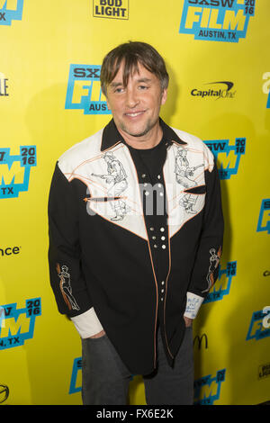 "Jeder will einige" Premiere auf dem SXSW - Ankünfte Featuring: Richard Linklater Where: Austin, Texas, USA als: 12. März 2016 Stockfoto