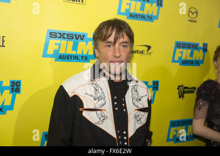 "Jeder will einige" Premiere auf dem SXSW - Ankünfte Featuring: Richard Linklater Where: Austin, Texas, USA als: 12. März 2016 Stockfoto