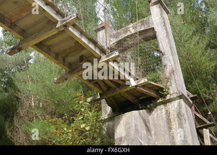 Alten Drehbrücke Stockfoto