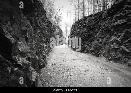 Hellfire Pass 2. Weltkrieg-Denkmal, Kanchanaburi, Thailand Stockfoto