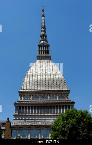 Turm der Mole Antonelliana, Turin, Piemont, Italien Stockfoto