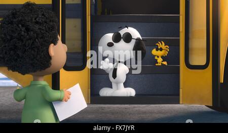 Die Erdnüsse Film Jahr: 2015-USA Regie: Steve Martino Animation Stockfoto