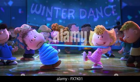 Die Erdnüsse Film Jahr: 2015-USA Regie: Steve Martino Animation Stockfoto