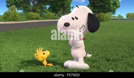 Die Erdnüsse Film Jahr: 2015-USA Regie: Steve Martino Animation Stockfoto