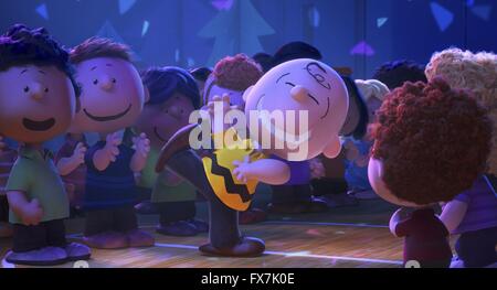 Die Erdnüsse Film Jahr: 2015-USA Regie: Steve Martino Animation Stockfoto