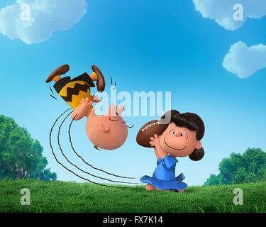 Die Erdnüsse Film Jahr: 2015-USA Regie: Steve Martino Animation Stockfoto