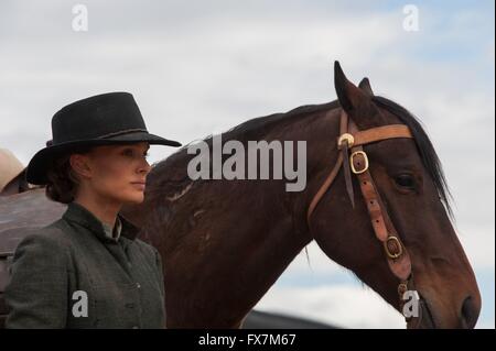 Jane hatte eine Pistole Jahr: 2015 USA Regie: Gavin O'Connor Nathalie Portman Stockfoto