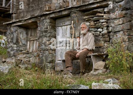 Heidi-Jahr: 2015 Deutschland / Schweiz Regie: Alain Gsponer Bruno Ganz Stockfoto