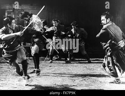 Yojimbo Yojinbo Baujahr: 1961 Japan Regie: Akira Kurosawa-Toshiro Mifune Stockfoto