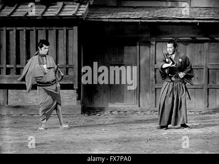 Yojimbo Yojinbo Baujahr: 1961 Japan Regie: Akira Kurosawa Tatsuya Nakadai, Toshiro Mifune Stockfoto