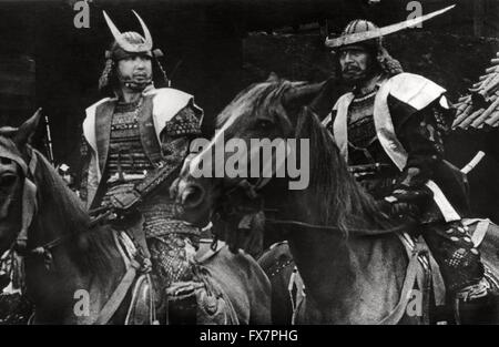 Kumonosu-Jo-Thron von Blut Jahr: 1957 Japan Regie: Akira Kurosawa-Toshiro Mifune, Akira Kubo Stockfoto