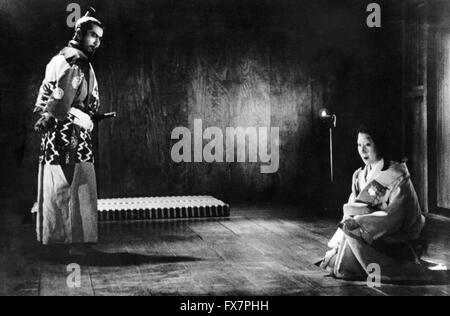 Kumonosu-Jo-Thron von Blut Jahr: 1957 Japan Regie: Akira Kurosawa-Toshiro Mifune, Isuzu Yamada Stockfoto