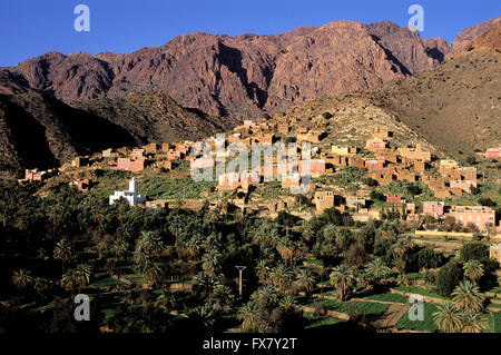 Marokko, Anti-Atlas, Tafraoute, Emintizght Stockfoto