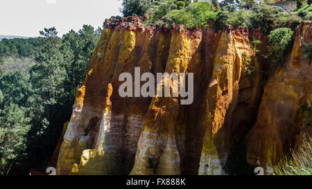 ROUSSILLON, VAUCLUSE 84 FRANKREICH Stockfoto