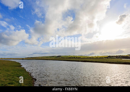 Schöne Landschaften in der Nähe von sieben Schwestern Country Park Stockfoto