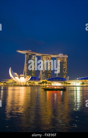 Marina Bay Sands Singapur Stockfoto