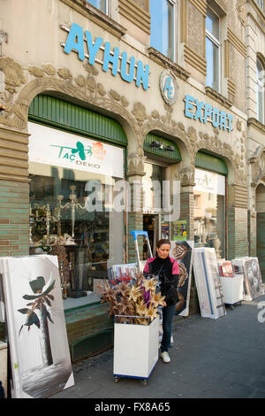 Köln, Mülheim, sterben Keupstrasse ist als Ein Zentrum des Türkischen Geschäftslebens Bekannt. Stockfoto