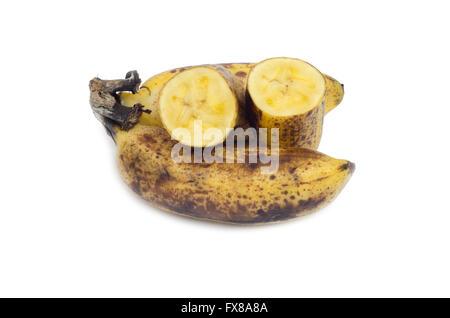 reife Banane (die Vollreife Banane produziert eine Substanz namens Tumor-Nekrose-Faktor (TNF) verfügt über die Fähigkeit zur Bekämpfung fetale Stockfoto