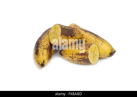 reife Banane (die Vollreife Banane produziert eine Substanz namens Tumor-Nekrose-Faktor (TNF) verfügt über die Fähigkeit zur Bekämpfung fetale Stockfoto