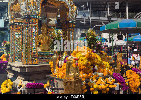 Erawan-Schrein-Bangkok-Thailand Stockfoto