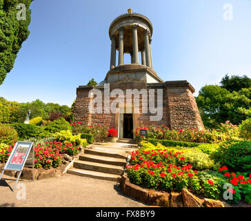 Burns Monument und Garten Alloway, Ayrshire Stockfoto