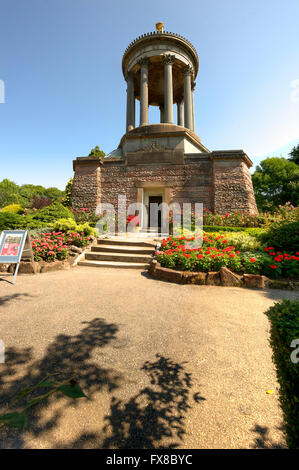 Burns Monument & Gärten, Alloway, Ayrshire Stockfoto