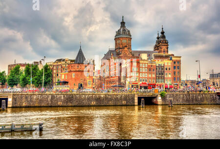 St. Nikolaus Kirche in Amsterdam Stockfoto