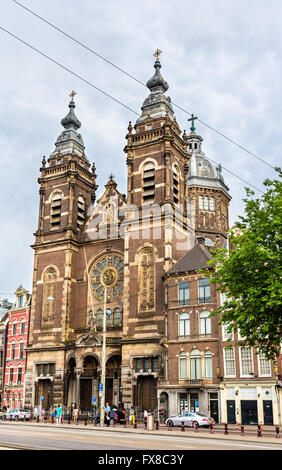 St. Nikolaus Kirche in Amsterdam Stockfoto