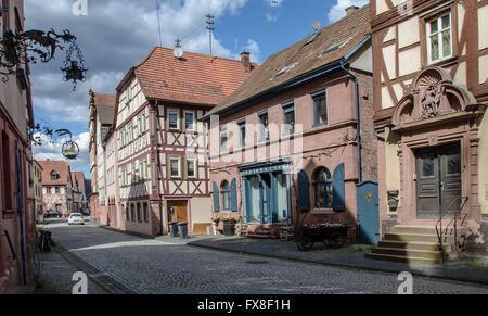 Deutschland-Bayern Rothenfels, Unterfranken, Franken, Main-Spessart, Mainfranken Stockfoto