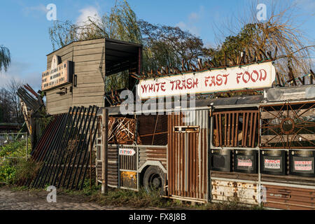 White Trash Fastfood, Restaurant, Arena, Alt-Treptow, Berlin Stockfoto