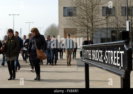 Hythe Bridge Street, Oxford, UK Stockfoto