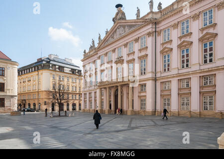 Der Primas-Palast in der Altstadt von Bratislava, Slowakei Stockfoto