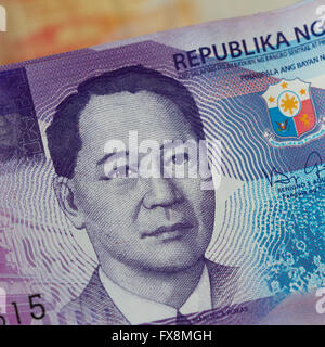 Geld von den Philippinen. Stockfoto