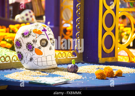 Dia de Muertos, Mexinca Feier Stockfoto