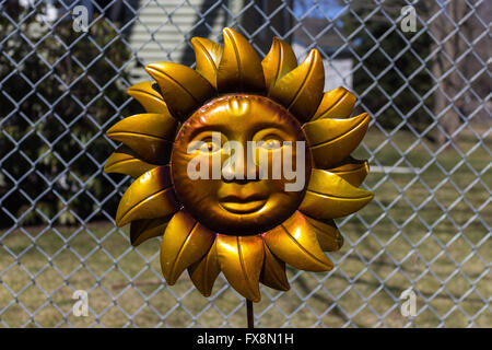 Sonne ornament Stockfoto