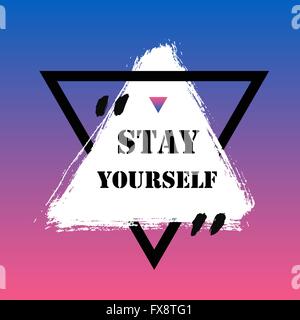 Dreieckige gemalten Hintergrund Stock Vektor