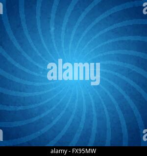 Starburst Spirale Hintergrund Stock Vektor