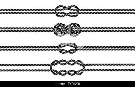Matrosenset Knoten Teiler. Stock Vektor