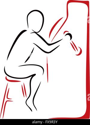 Die Slots spielen Stock Vektor