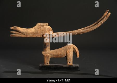 Bamana Zeremonie Skulptur aus Mali Stockfoto