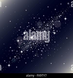 Galaxy-Hintergrund Stock Vektor