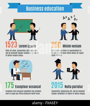 Bildung Geschäftskonzept Stock Vektor