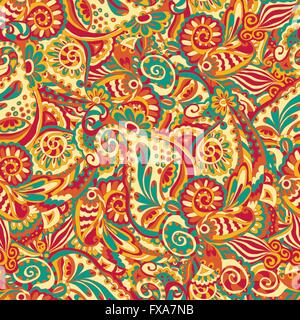 Ornamentales nahtlose Muster Stock Vektor