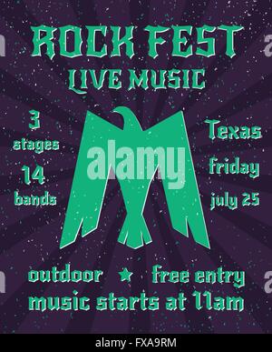 Adler-Plakat Stock Vektor