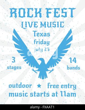 Adler-Plakat Stock Vektor