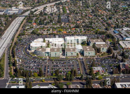 Apple Campus I oder Apple Campus 1, Cupertino, Silicon Valley, Kalifornien, USA Stockfoto